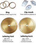 No Sweat Manual Internal Ring Engraving Machine With Precision Double Sided Dial And Secure Locking Clamps with trial rings and letter blocks