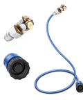 Upgraded 2025 Outdoor Patio Misting System With 3 Brass Nozzles, Leak Proof Hose Mister For 360 Degree Coverage, 6.6 Feet Cooling Mister Kit