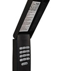 Universal Garage Door Opener Keypad Replacement For LiftMaster Craftsman Chamberlain And More, black version with keypad open