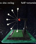 Game-Changing Golf Swing Trainer With Digital Screen Practice Mat And Voice Coach 360 Degree Rotating Swing Exerciser