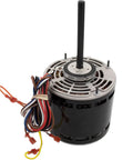 Blower Motor 1/2 HP 1 Phase 3 Speed 120V 1075 RPM Direct Drive Sleeve Bearing 48 Frame for HVAC Furnace and Air Handler