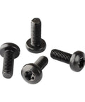 Heavy Duty Straight Up Black Stainless License Plate Screws With Rock Solid Security T30 Torx Design For Quick Swaps And Clean Street Looks On Toyota Lexus Honda Cars With Metal Threads 4 Pack Rust Free
