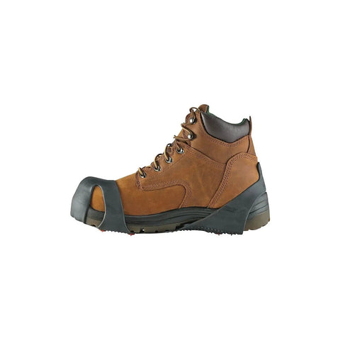 Trex 6300 Ice Traction Device for Shoes Black Medium Pair with durable grip on boot for ice and snow safety