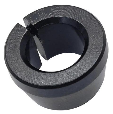 Close-up of a single piece from Four Piece 1/4 Inch Collet Kit For Makita Routers Fits 3621 3621A 3620 RP0900K RT0700CX3