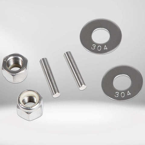 Prop And Nut Kit E for Minn Kota trolling motors MKP 33 and MKP 38 weedless wedge 2 with nuts, washers, and shear pins