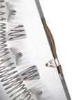 Close-up of All In One Dryer Heating Element Kit With Thermostat Cutoff and Thermal Fuse Replacement for Maytag Whirlpool Kenmore