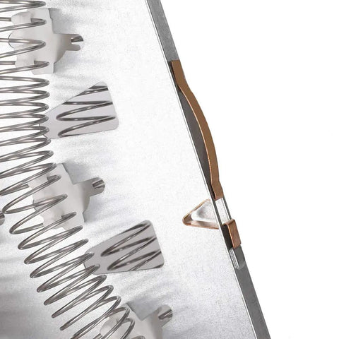 Close-up of All In One Dryer Heating Element Kit With Thermostat Cutoff and Thermal Fuse Replacement for Maytag Whirlpool Kenmore