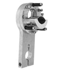 CNC Plasma Torch Clamp 25mm Anti Collision Fixture Holder with adjustable bracket, solid iron structure, designed for precision cutting.