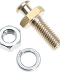 Chevrolet 20-40 Transmission Kickdown Stud And 8009 Throttle Linkage Cable Adapter Kit For 1977 And Later Cars And Trucks Fits 7 By 32 Inch Throttle Arm Hole solid metal stud with nuts and washer
