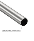 Industrial Grade 304 Stainless Steel Capillary Tubing 16mm Outer Diameter 0.5mm Wall Thickness 400mm Length Built For Machinery And Industrial Systems Beefy Heavy Duty Tubing, 16mm OD view