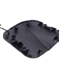 Nissan Rogue Front Tow Hook Cover 2014 2015 2016 Black Exterior Accessory, bottom view showing attachment clips