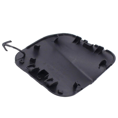 Nissan Rogue Front Tow Hook Cover 2014 2015 2016 Black Exterior Accessory, bottom view showing attachment clips