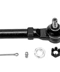 Outer tie rod for Front Wheel Bearing Hub Kit With Outer Tie Rods For 2005 2014 Subaru Outback And Legacy, black metal component
