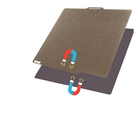 Magnetic Base Bed Plate With Adhesive Tape For Ender 3 3D Printer Easy Setup No Fuss Reusable Build Plate For 150 180 220 235 257 310 And 410 Millimeter Bases Durable Magnetic Sticker Base For Fast Align And Even Heat Transfer On Common Printer Beds, angled view