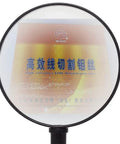 Pro Grade Molybdenum Wire 0.18mm Diameter, 2000m Per Spool For EDM Wire Cutting Machines label magnified