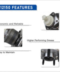 Rear Wheel Bearing And Hub Assembly 5 Lug With ABS For Chevy Impala Monte Carlo showcasing economic reliability and grease performance.