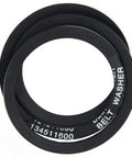 Heavy Duty Washing Machine Belt Replacement For Frigidaire Front Load Washers Fits FEX831CS0 FEX831FS4 FEX831FS2 FLEB8200DS0 FGX831FS5 GLWS1349AS1 GLET1031CS0 FEX831FS1 FEZ831AS1 FWS445RFS2 FGX831CS1 black drive belt