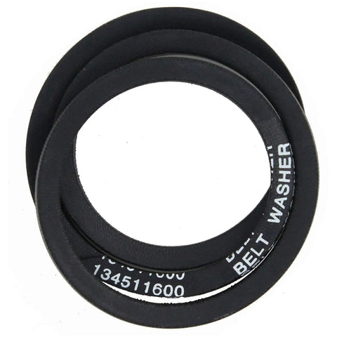 Heavy Duty Washing Machine Belt Replacement For Frigidaire Front Load Washers Fits FEX831CS0 FEX831FS4 FEX831FS2 FLEB8200DS0 FGX831FS5 GLWS1349AS1 GLET1031CS0 FEX831FS1 FEZ831AS1 FWS445RFS2 FGX831CS1 black drive belt