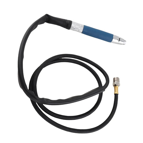 Pencil Die Grinder Air Tool Hits Hard With 70000 RPM And Adjustable Settings; flexible hose and gripping handle for pneumatic use.