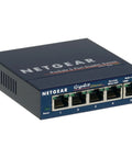 5 Port Gigabit Ethernet Unmanaged Switch GS105NA For Home Or Office No Fuss Plug And Play Desktop Or Wall Mount Energy Efficient