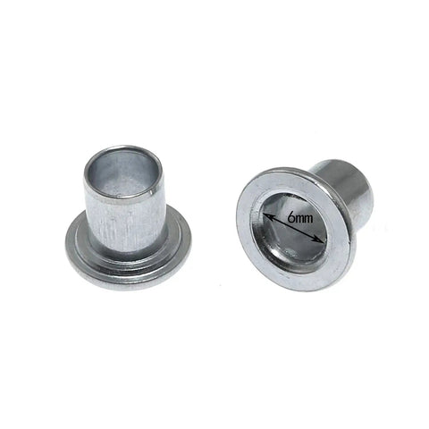 20 Pieces Inline Skate Axle Spacers and Wheel Bearing Spacer Set with Side Plugs, 6mm Inner Diameter