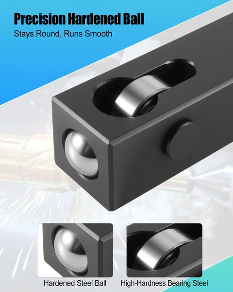Mini Lathe Burnishing Tool Dishing Out Slick Metal Polish With Tough Bearing Steel Rollers, featuring precision hardened ball.