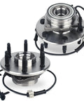 Front wheel bearing and hub assembly for 1999 to 2007 4WD and AWD rides including Cadillac Escalade, Chevy Silverado, GMC Yukon