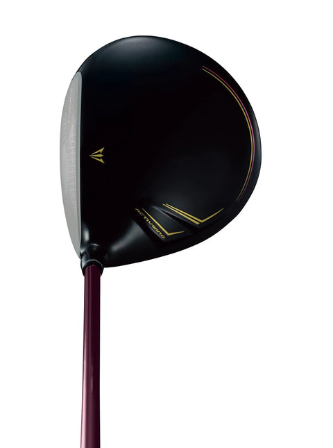 Premium 2025 Golf Driver For Men Right Handed With 10.5 Degree Loft Sr Flex Carbon Shaft Black Finish showing club head.