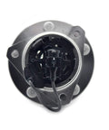 Top view of front wheel hub and bearing assembly with ABS, 5 lug, direct fit for 2004-2012 Chevrolet Malibu, 2-pack