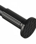 Heavy Duty Tension Curtain Rod 51 To 168 Inches No Drill Outdoor Patio Window Adjustable Shower Rod Extra Long 1.26 Inch End Cap