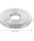 Pro Grade Table Saw Accessory With Flange Clamp Plate And Blade Stabilizer For Precise Cuts, alloy disc, 8cm diameter
