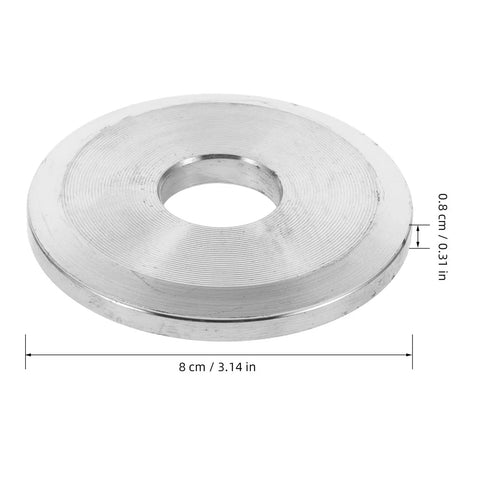 Pro Grade Table Saw Accessory With Flange Clamp Plate And Blade Stabilizer For Precise Cuts, alloy disc, 8cm diameter