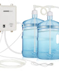 Dual Inlet 5 Gallon Water Bottle Pump For Home Kitchen Dispenser, Electric Under Sink Water Dispenser With One Button Control