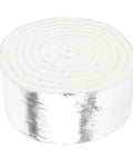 Heavy Duty Heatproof Aluminum Foil Fiberglass Pipe Insulation Tape With Strong Adhesive For Pipes Wires Auto Parts And Home Repair 3.94 In Wide By 0.47 In Thick By 10.82 Ft Long, rolled tape