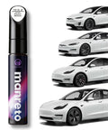 Exact Color Match Car Paint Touch Up Pen For Cars, SUVs And Trucks, Quick And Easy Scratch Remover in Pearl White shown with white cars