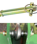 4 Pack CAT 1 Quick Hitch Bushings Kit With S07070200 Top Link Pin And S07090100 Lynch Pin For Category 1 3 Point Hitches And Tractors