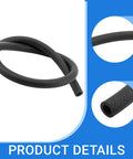 Power Brake Vacuum Hose For Passenger Cars And Light Trucks 3 Feet Long Inner Diameter 0.46875 Inch Outer Diameter 0.78 Inch