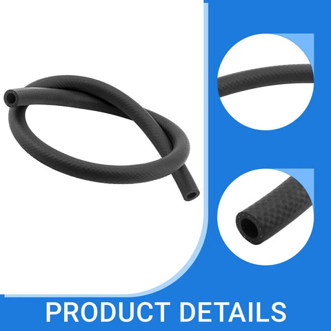 Power Brake Vacuum Hose For Passenger Cars And Light Trucks 3 Feet Long Inner Diameter 0.46875 Inch Outer Diameter 0.78 Inch