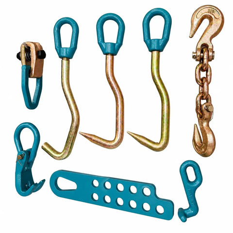 Set 20 Heavy Duty Auto Body Frame Machine Sheet Metal Hook And Tool Plate Clamp Kit For Frame Repair And Pulling With Pro Grade Multi Hole Pull Plate And Clamps displayed
