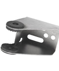 Heavy Duty Metal Transducer Mounting Bracket Kit 740162-1 OEM Replacement For Si G2N Transoms side view with mounting holes.