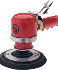 6 Inch Air Random Orbital Sander PSA Heavy Duty Dual Mode Rotary And Random Sanding 10000 RPM With Insulated Grip Lock Off Throttle