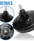 Detailed view of Heavy Duty Vacuum Power Brake Booster Direct Swap For Ford Edge Lincoln Mkmaz, showing diaphragm and mounting plate.