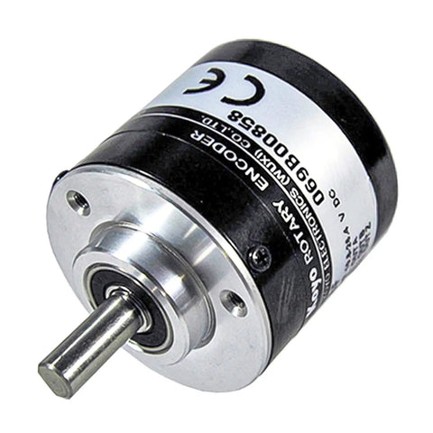 Absolute Rotary Encoder TRD-MA512N And TRD-MA512P with precise position feedback for robotics and CNC, front view