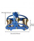 Heavy Duty Cable Pulley Roller Guide Block Sheave With Steel Frame And Visible Fasteners Tough As Nails Three Wheel Steel Wheel Industrial Grade For Utility Maintenance And Job Site Use, 35 cm wide