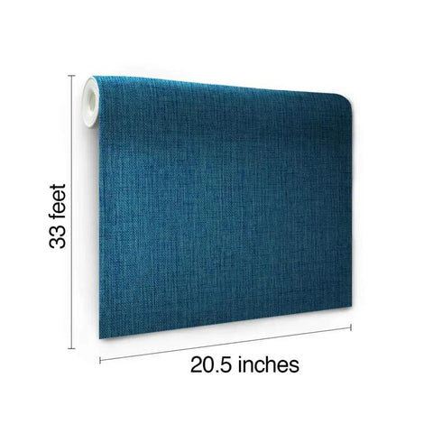 Waverly Cottage Sweet Grass Removable Wallpaper In Ink Blue Peel And Stick Botanical Pattern For Accent Walls Double Roll
