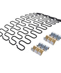 Upgrade Your Dated Living Room Setup With These Badass Upholstery Springs And Z Clips For Couch Chair Restoration Fixes Wobbly Seating with heavy-duty springs and clips.