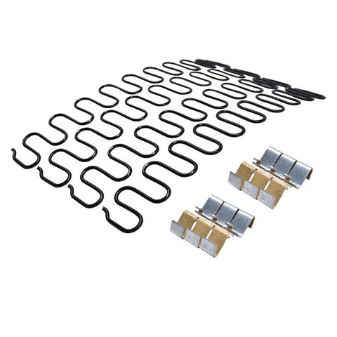 Upgrade Your Dated Living Room Setup With These Badass Upholstery Springs And Z Clips For Couch Chair Restoration Fixes Wobbly Seating with heavy-duty springs and clips.