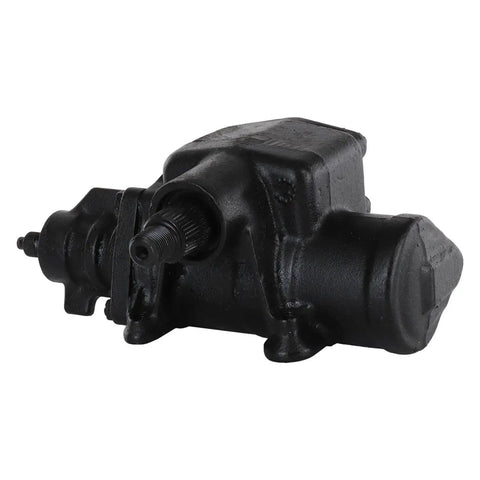 Heavy Duty Power Steering Gearbox Drop In Swap For Ford Excursion F250 F350 F450 featuring reverse rotation and 36 spline shaft.