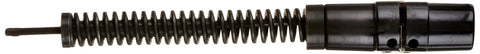 Pro Grade Twenty Minute Fire Rated Invisible Door Closer With Zero Hassle Slick Adjustment And Ultra Quiet Operation Fully Recessed Design Features Solid Zinc Core Paired With Timeless Antique Brass Exterior Finish, showcasing its internal coil spring mechanism.