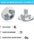 Heavy Duty Aluminum Welding Hood Fasteners Set For Pipeliner Helmets Headgear Replacement Screws Hex Hardware 6061 T6